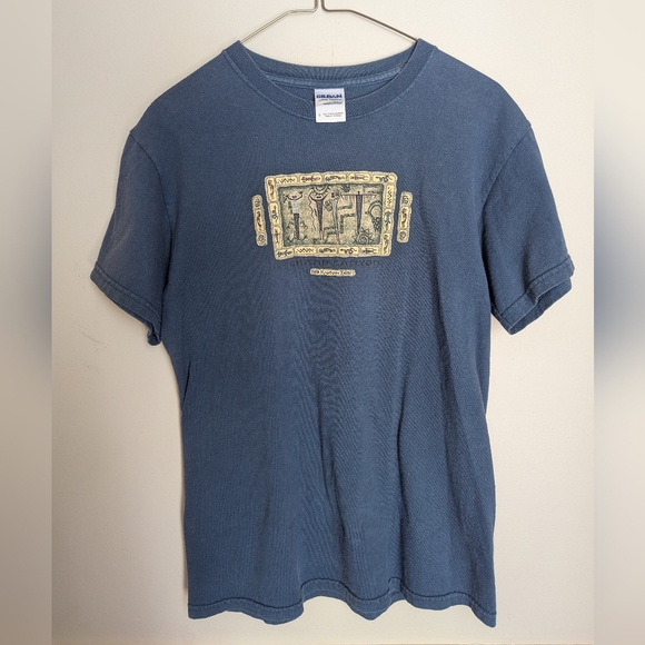 VINTAGE Dark Blue Grand Canyon Tee - Picture 1 of 2